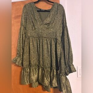 Disturbia Olive Dress